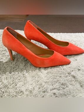 Tory Burch Orange tangerine pumps